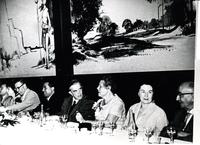 P. Sorokin, L. von Wiese, C. Gini, Mrs. Wiese, Lena and others