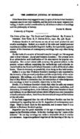 American Journal of Sociology: Book Review